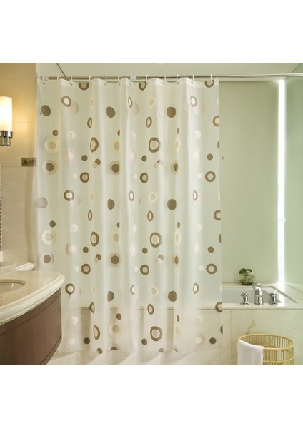 Baskılı Perde Banyo Duş Perdesi1.5*1.8m (Yurt Dışından) fiyatları