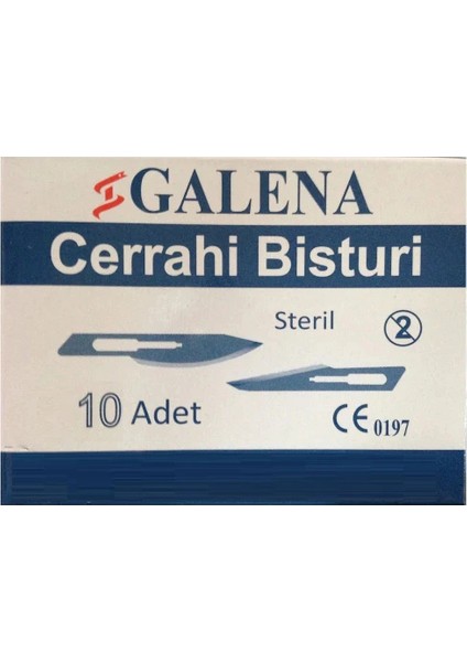 Bistürü Ucu 10 Adet No: 15