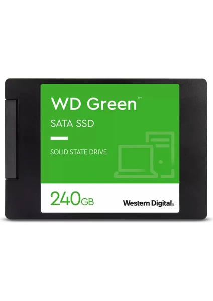 Wd Green Series 240GB 545MB-435MB SSD