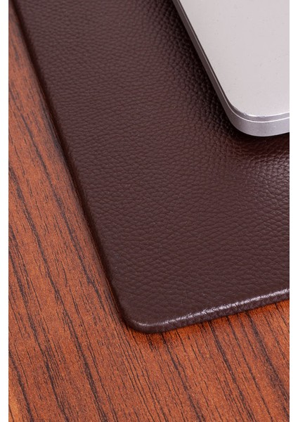 Deri Masa Sümeni Kahve Kenar Korumalı 60X40CM fırsatları