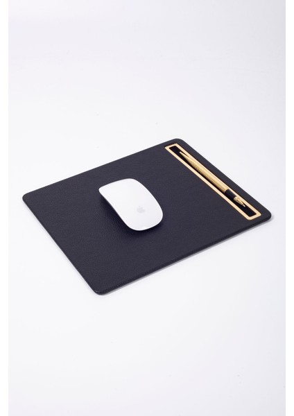 Deri Mousepad Siyah Gold Detaylı fırsatları