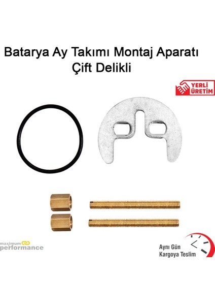 Batarya Ay Takımı Montaj Aparatı Çift Delikli