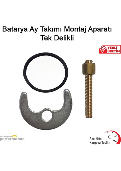 Batarya Ay Takımı Montaj Aparatı Tek Delikli
