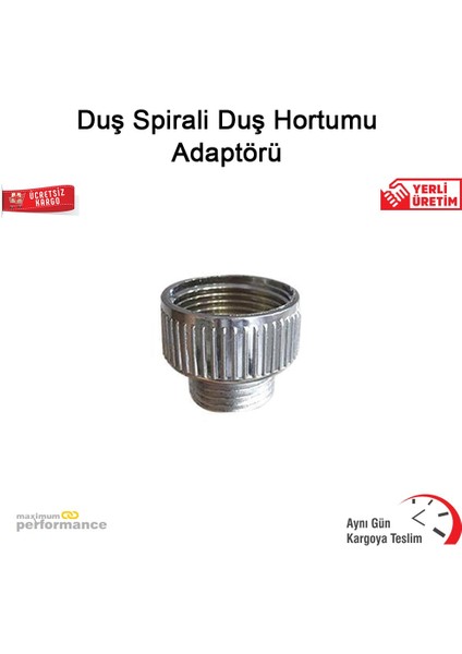 Duş Spirali Duş Hortumu Adaptörü