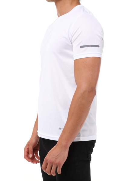 Erkek Nem Emici Hızlı Kuruma Atletik Teknik Performans T-Shirt modelleri