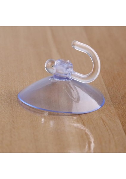 25 Adet Büyük Boy Askılı Vantuz, 4cm Şeffaf Plastik Kancalı Öpücük Vantuz fırsatları