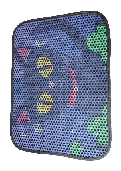 Desenli Elekli Kedi Paspası