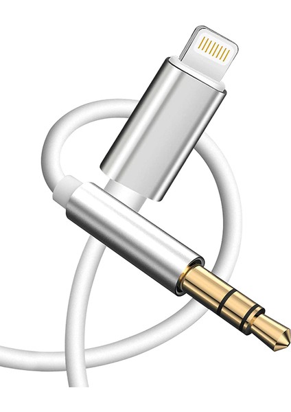 Apple Iphone Ipad Lightning To 3.5mm Ses Kulaklık Çevirici Aux Kablo 1m fiyatları