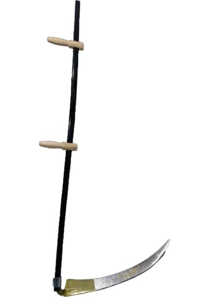 Saplıklı Tırpan 70 cm Ot Biçme Ot Kesme Çayır Tırpan