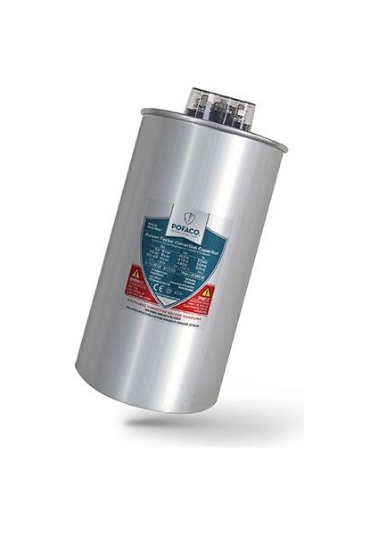 Silindir Trifaze Kondansatör 50 Kvar 400-440V