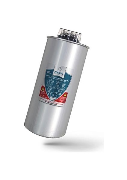 Silindir Trifaze Kondansatör 40 Kvar 400-440V