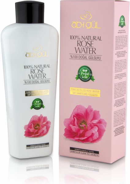 % 100 Doğal Gül Suyu 300 ml
