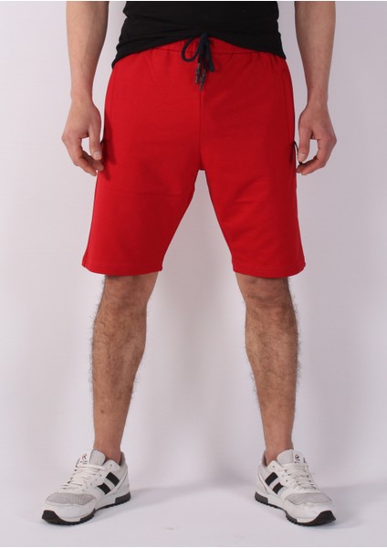 2 Iplik Düz Erkek Şort 2205