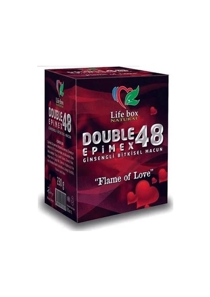 Double 48 Epimex Tribulus Maca Ginseng Macunu 230 gr