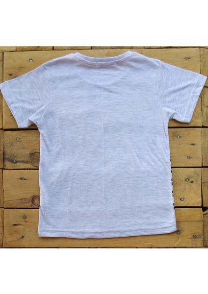 Tanem Kids Kısa Kollu Erkek Çocuk T-Shirt 5-7 Yaş Gri fiyatları