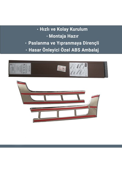 Vw T5 Transporter 2011 - 2016 Arası Için Ön Panjur Kromu 2 Parça fırsatları