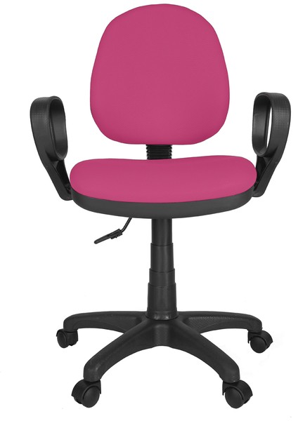 Fileli Şef Bilgisayar Ofis Çalışma Sandalyesi Koltuğu FK1500 Pembe