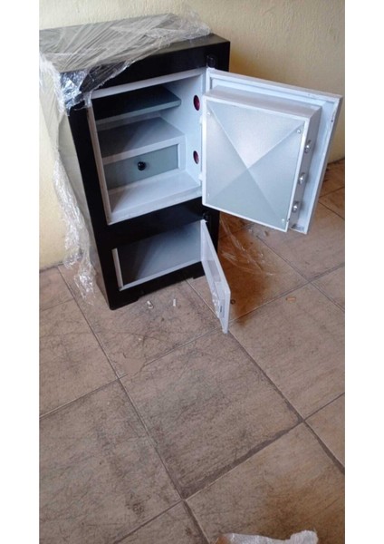 Çelik Para Kasası 85 cm Elektronik Şifreli Siyah Gri Yangına Dayanıklı fiyatları