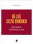 Belge Ceza Hukuku 1