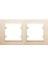 Karea Krem Ikili Çerçeve 1