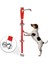 Pet Köpek Eğitimi Çan Naylon Halat Çekiş Halat (Kırmızı) (Yurt Dışından) 3