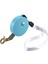 Otomatik Teleskopik Köpek Çekiş Halat Küçük Pet Retractor (Yuvarlak Mavi) (Yurt Dışından) 1