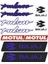 Bajaj Pulsar Sticker A4 Set Lacivert 10 Parça Lacivert 1