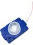 12 Volt 1.5 Watt Tek Mercekli Modül Led Mavi (10 Adet) 1