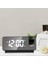 LED Projeksiyon Çalar Saat Duvar Tavan Sessiz Ayna Yüzey Ofis Için USB(Yurt Dışından) 5