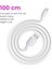 USB Lightning 2.4A Hızlı Şarj ve Data Kablosu 1m 2