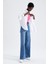 Oversize Fit Pamuklu Uzun Kollu Poplin Gömlek T8735AZ22SM 3