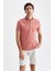 Slim Fit Polo Yaka Basic Kısa Kollu Pamuklu Tişört T5259AZ22SP 4