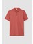 Slim Fit Polo Yaka Basic Kısa Kollu Pamuklu Tişört T5259AZ22SP 8