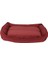 Yıkanabilir Kumaş Konforlu Kedi Köpek Yatağı Kırmızı Large 85X65 1