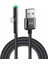 CA-6271 L Tipi Lightning iPhone Uyumlu Oyuncu Data-Şarj Kablo 1.8m-Siyah 1