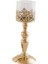 Zarif Altın Mumluk Sütun Şamdan Standı Töreni Dekoru 13 x 32 cm. (Yurt Dışından) 1