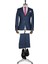 Ekose Julien Slim Fit Lacivert Erkek Takım Elbise 1