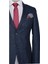 Ekose Julien Slim Fit Lacivert Erkek Takım Elbise 2