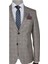 Ekose Bottega Slim Fit Kahverengi Erkek Takım Elbise 2