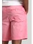 Zegler Spor Erkek Chino Şort Slim Fit Mavi 5