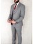 Slimfit Yelekli Drop 6 Takım-Gri 2