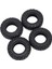Xial SCX24 90081 Model Buggy Dıy Ccs A Için 4 Set 1.0 "kauçuk Tekerlek Lastik (Yurt Dışından) 2