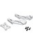 Rc Araç Metal Kuyruk Fix Parçaları Wltoys Için Set 144001 1/14 Rc Model Araba Parçaları Siyah (Yurt Dışından) 5