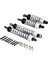 Yarış Şok Emicisi / Damper 1/12 Rc Araba Paletli Wltoys Gümüş (Yurt Dışından) 4