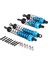 Yarış Şok Emicisi / Damper 1/12 Rc Araba Paletli Wltoys Gümüş (Yurt Dışından) 3