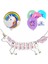 Unicorn Şekilli Iyi Ki Doğdun Balonlu Set 1
