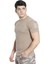 Kısa Kol Yuvarlak Yaka Taktik T-Shirt Çöl Sarısı (Bej) Renk 3