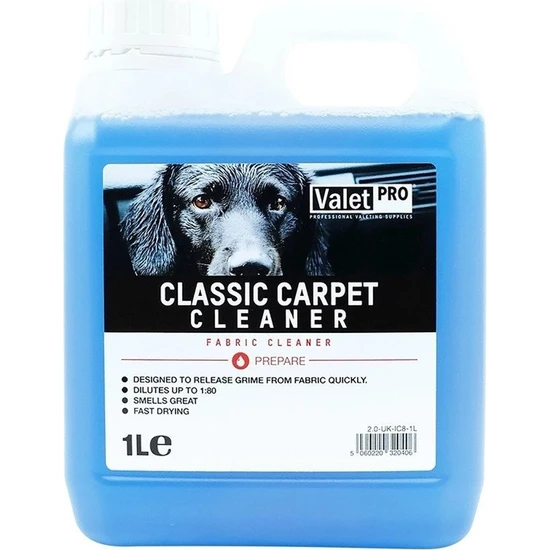 Valet Pro Halı Döşeme Temizleme Classic Carpet Cleaner 1 Lt.