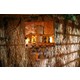 WoodDesign El Yapımı Şarap Standı, Ahşap Şaraplık, Duvara Monte Edilebilir Şarap Standı