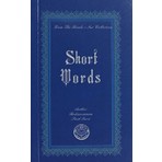 Short Words - Bediüzzaman Said Nursi - Bediüzzaman Said Nursi